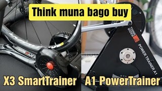 MURANG SMART TRAINER THINKRIDER X3 vs A1 power trainer