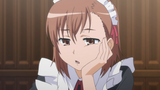 Famous scenes from A Certain Scientific Railgun, Mikoto, I can only help you up to this point!