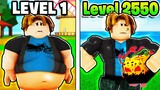 I Went From FAT NOOB to MAX LEVEL for Revenge in Blox Fruits...