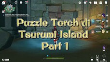 Puzzle Torch Tsurumi Island | Genshin Impact