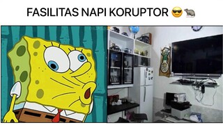 Mengintip kamar KORUPTOR di Lapas Bencikaya 😎🐀 [meme]