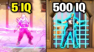 5 IQ VS 500 IQ Valorant Players