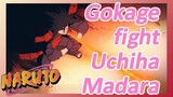 Gokage fight Uchiha Madara