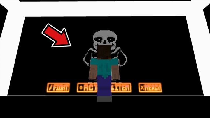 I Made Sans Fight With Mc? How To Make Shots By Yourself.