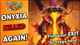 ONYXIA KILLED again! Warcraft Arclight Rumble - 2nd Worldwide Kill. Learn the strategy here!
