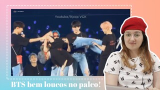 REAGINDO À 'MOMENTOS MAIS ENGRAÇADOS DO BTS NO PALCO' #SEMANABTS