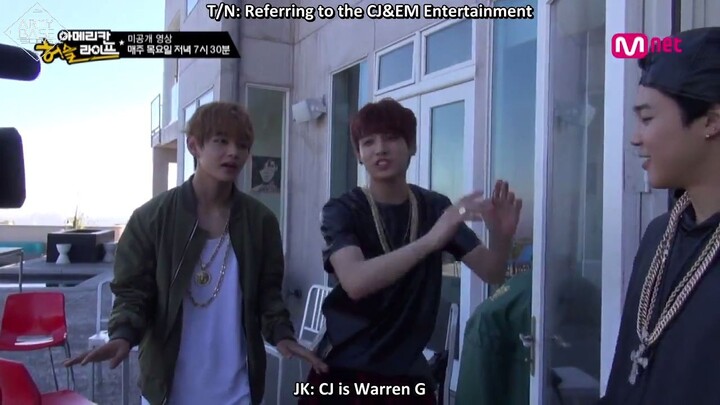 [ENG] [American Hustle Life] Unreleased Cut - Ep.5 Mnet=Warren G! The boys’ sudd