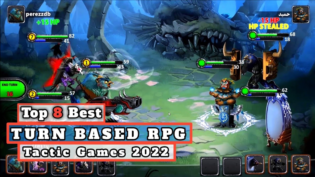 Top 8 Best TURN BASED RPG Tactic Games 2022 for Android and iOS #part10 -  Bilibili