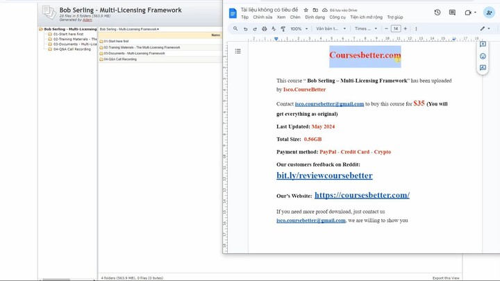 [$35] Bob Serling – Multi-Licensing Framework | CoursesBetter.com