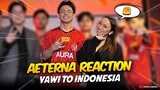 AETERNA FUNNY REACTION to YAWI TRANSFERRING to INDONESIA . . . 😂😍