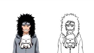 how to draw Kiba Inuzuka step by step | Naruto كيف ترسم كيبا انوزوكا من إنمى ناروتو