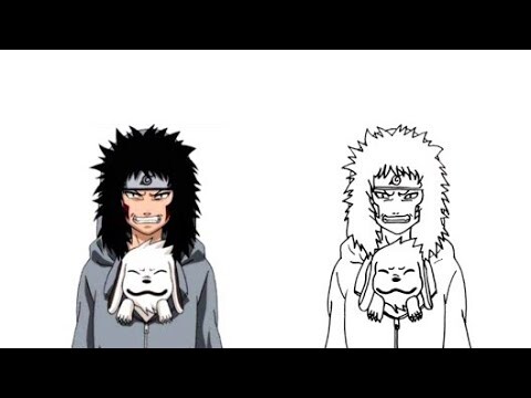 how to draw Kiba Inuzuka step by step | Naruto كيف ترسم كيبا انوزوكا من إنمى ناروتو