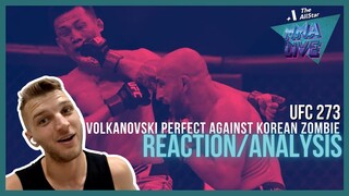 REACTION! Volkanovski with the 'best performance of the year' against Korean Zombie?