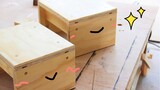 Woodworking DIY free time / haha! Three steps to get a small bench