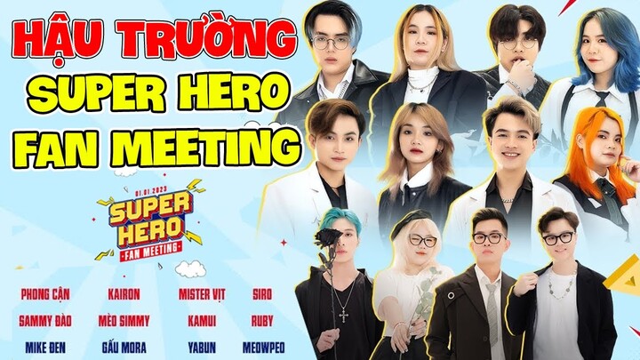 HẬU TRƯỜNG FAN MEETING HERO TEAM | HERO CHUẨN BỊ GÌ TRƯỚC KHI LÊN SÂN KHẤU ??