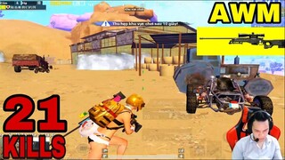 PUBG Mobile - Solo Vs Squad, Bộ Bim thể hiện trình bắn Ốp 1 viên ăn 1 mạng Đỉnh cao