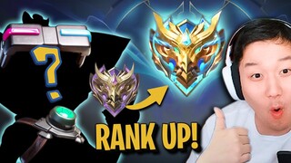 boosting my rank with an OP hero when people don't ban it | Mobile Legends