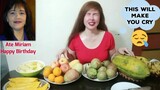 #mukbang Tropical Fruits | Heart Touching Emotional Birthday Video will make you CRY | Witty Bonita