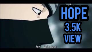 Xxxtentacion-hope-Naruto Shippuden- Kakashi Hatake -AMV ( official music video)