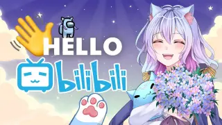 HELLO BILIBILI!! Please welcome me!!! (or else...🔪)💜💜💜