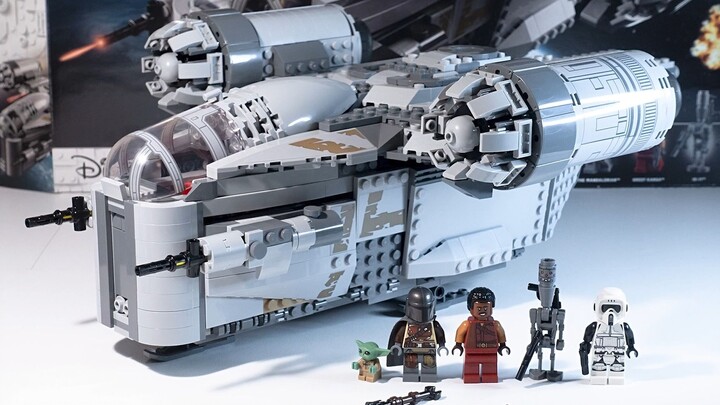 [Hai Claw] Bayi Tua Sedih The Mandalorian Razor Crest Lego Star Wars 75292