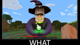 Minecraft รออะไร meme part 120 minecraft สมจริง Witch