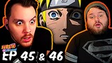 Naruto Shippuden Episode 45 & 46 Group Anime REACTION