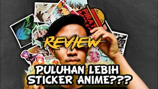 REVIEW PULUHAN LEBIH STICKER ANIME? || REVIEW