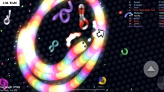 Slither.io A.I. 190,000+ Score Epic Slitherio Gameplay 10