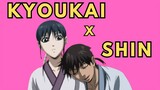 Kyoukai And Shin Bickering Like The Perfect Couple