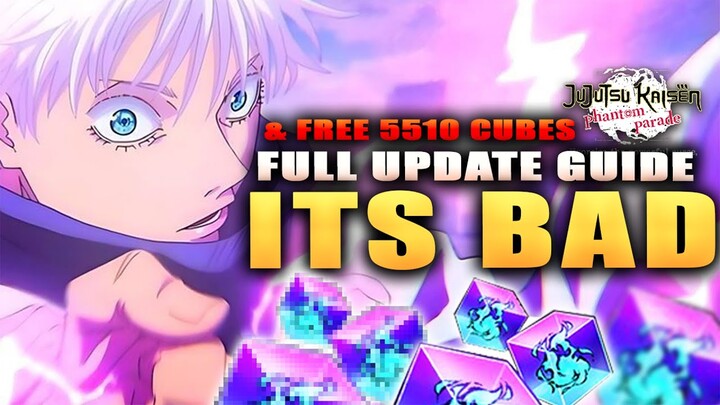 *NEW* FREE 5510 CUBES & 20 PULLS! and... THIS IS SOOOO BAD! (JJK: Phantom Parade)