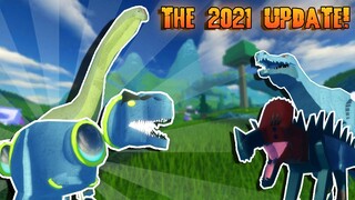 NEW 2021UPDATE ON DS! | HOTHEAD REANIMS, NEW SKIN AND REMODEL! | Dinosaur Simulator