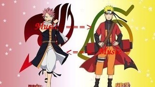 Khi Hoán Đổi Nhạc Giữa Naruto Và FairyTail ♥lll♥ When Changing Music Between Naruto And Fairy Tail