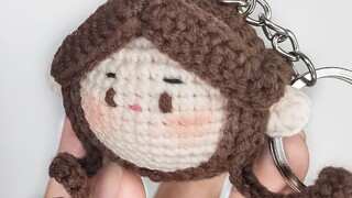 [ Heaven Official's Blessing ] Xie Lian bun pendant crochet tutorial, everyone says we are strangers