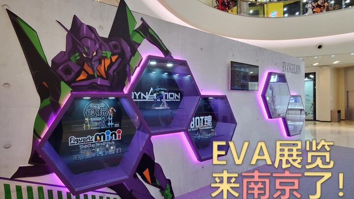 在南京也可以看EVA展，舒服了~
