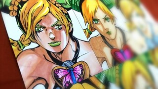 Drawing Jolyne Kujo in Different Anime Manga Styles | Jojo's Bizarre Adventure