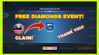 HOW TO GET FREE DIAMONDS IN THIS EVENT! MOBILE LEGENDS BANG BANG