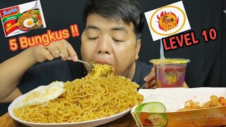 LAPER ‼️I AM GEPREK BENSU LEVEL 10 DAN INDOMIE GORENG 5 BUNGKUS