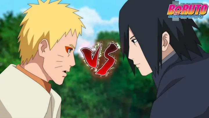 Naruto (ohne Kurama) Vs Sasuke (ohne Rinnegan)