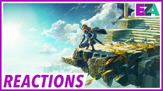 The Legend of Zelda: Tears of the Kingdom Title Reveal Trailer - Easy Allies Reactions
