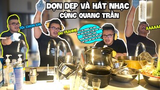 DỌN DẸP VÀ HÁT NHẠC CÙNG QUANG P2