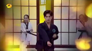 Yang Yang, Bai Jingting, Wu Lei - Martial arts steps intro Whirlwind girl😍