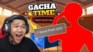 GACHA TIME - BERBURU RANK S UNIK INI LEWAT GACHA PLAYER DAN SCOUT POINT !