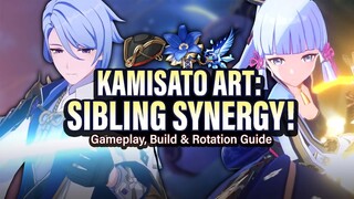 Powerful Kamisato AYATO & AYAKA Comp: Best Freeze Teams, Rotation, Build, Showcase | Genshin 2.6