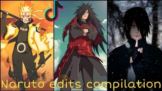 Naruto edits compilation 🔥🔥 || ANIME NATION || Naruto tiktok compilation || Naruto badass moments 12