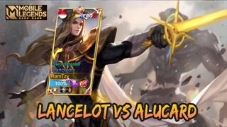 AGGRESSIVE LANCELOT VS ALUCARD | LANCELOT GAMEPLAY #172 | MOBILE LEGENDS BANG BANG