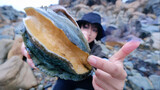 ไปหาอาหารทะเลที่ฝรั่งเศส เก็บหอยเป๋าฮื้อใหญ่เท่าฝ่ามือ เอาไปผัดเนย