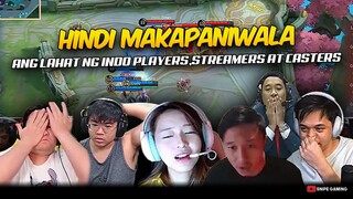 REACTION NG MGA INDONESIAN PRO at STREAMERS sa PAGKATALO NG ONIC ID sa FALCON Esports