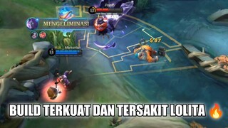 Tutorial Lolita Ala Pro Player | Build Terbuat Dan Tersakit 2023 🔥 MVP iya gaes 😂 - Mobile Legends