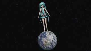 [MMD·3D] Miku Melompat Sangat Jauh